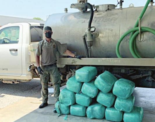 Marijuana bust made during stop of septic cleaning truck