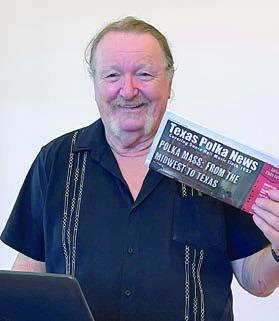 Guest speaker Gary McKee, Texas Polka News Editor, discussed the origin of the polka Mass.