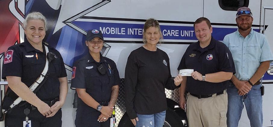 Fayette EMS gets $1,000 donation