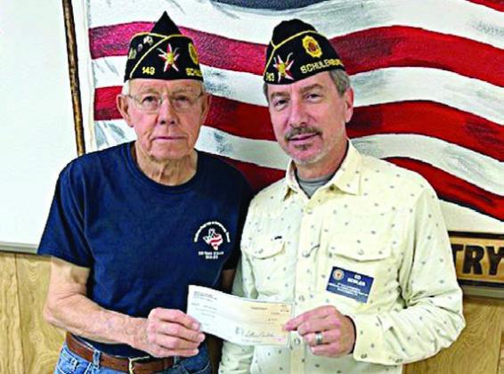 KCs donate to legion flag fund