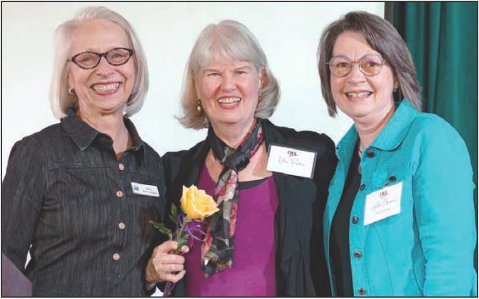 Organizing the second 'Women Making History” event were (from left) Janis Richardson, Elota Patton, and Helen Niesner.