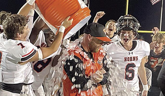 In the Nov. 21 edition – The Shorthorns not only celebrated a bi-district win, they surpassed the seven-win mark in a season for the first time since 2011.
