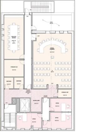 Rendering of renovated City Hall