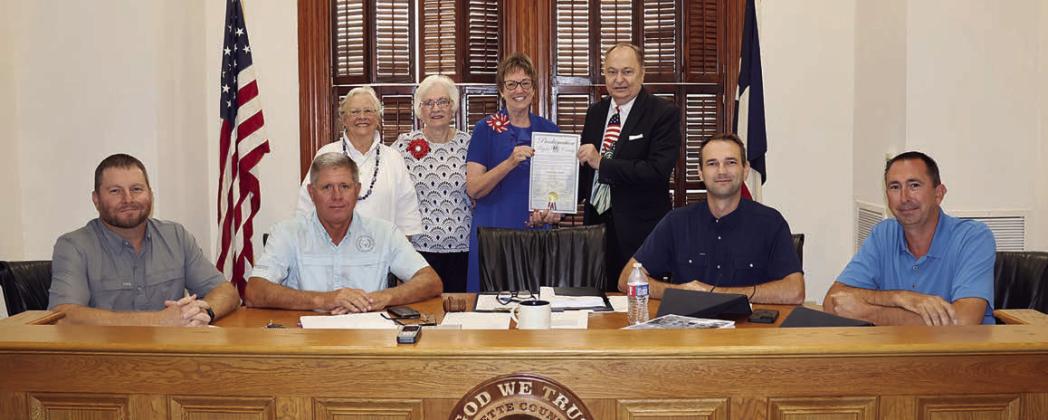 Constitution Week proclaimed in Fayette County
