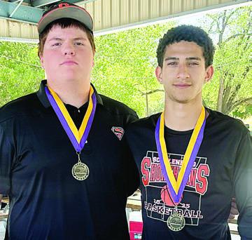 HAYES BAUMGARTEN &amp; DENVER CARR 1st Place Doubles
