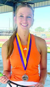 CLARA MAGLIOLO 2nd Place Singles