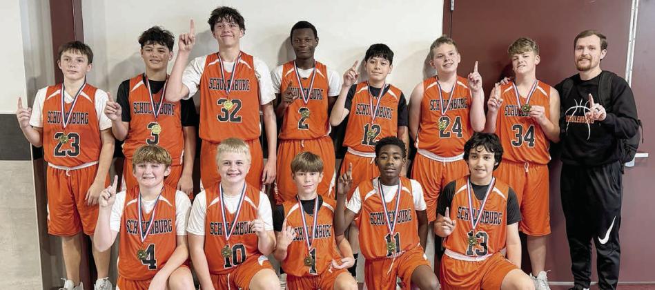 Shorthorn seventh grade wins Gold at Flatonia tourney