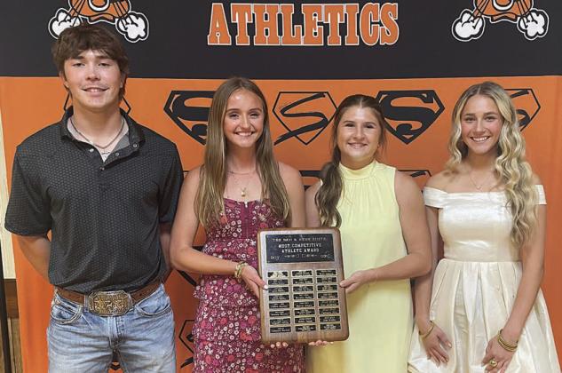 ‘Most Competitive’ award presented at SHS All-Sports Banquet