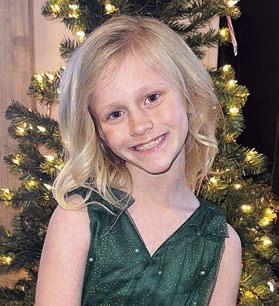 Little Miss ~ Blair McCoy Second grader at La Grange Elementary; daughter of Blaine and Hannah McCoy