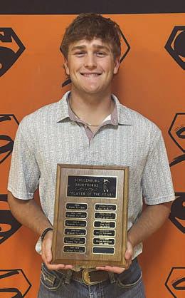 GOLF – Reid Janda, boys’ golf Player of the Year. Sticker Photo By Darrell Vyvjala