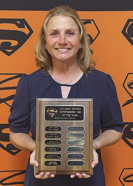 KYLE &amp; DEBI HOLZ OUTSTANDING SHORTHORN FAN OF THE YEAR – Melissa Zapalac. Sticker Photo By Darrell Vyvjala