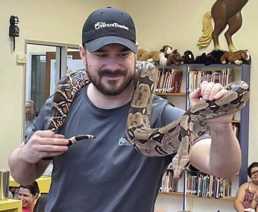 Tigerlily, the boa constrictor