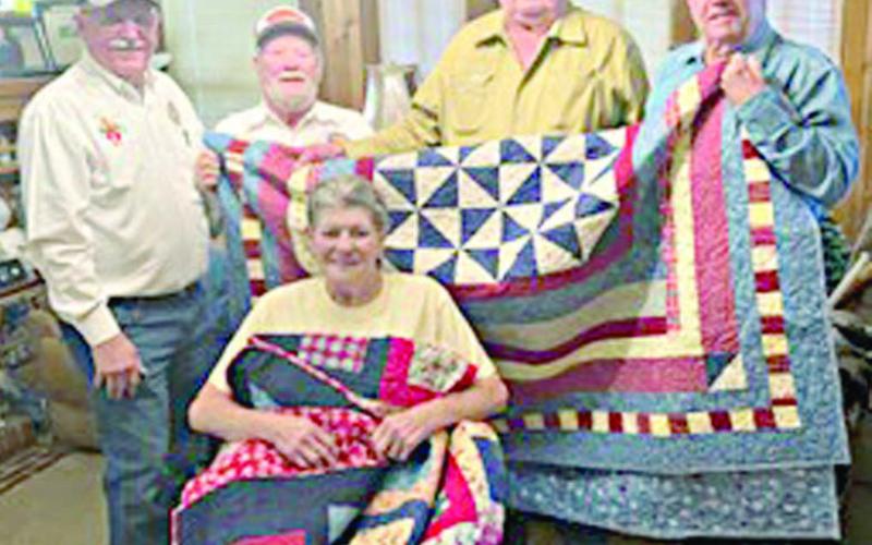 Kutacs receive Quilts of Valor