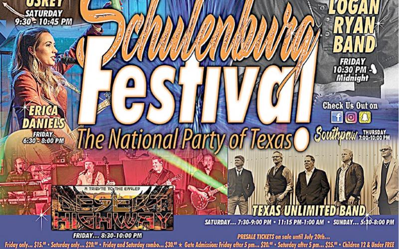 2025 Festival Schedule of Events