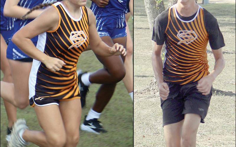 Top SHS finishers at local XC meet