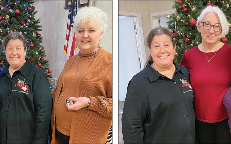 Catholic Daughters present awards at Christmas party