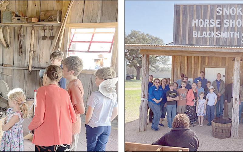 The Snokhous Blacksmith Shop at the Texas Czech Heritage &amp;amp; Cultural Center held a grand opening in conjunction with the Texas Blacksmith Exposition and Texas Antique Gas Engine Reunion. The shop offers live demonstrations of the blacksmithing trade which was essential to early Czech settlers.