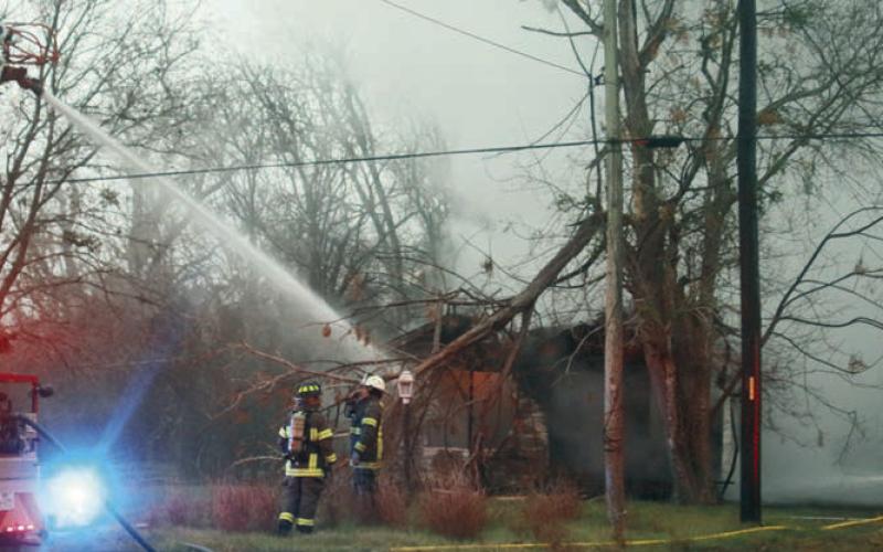 Sunday morning blaze follows two days with grass fires