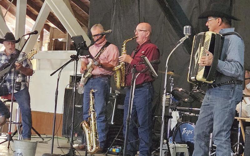 Providing music for the PLCTM’s Donor Appreciation Dance was Kenneth Kristynik &amp;amp; The Lavaca County Line.