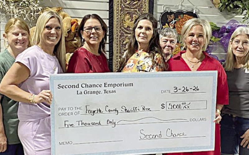 sheriff’s Posse gets donation from second Chance