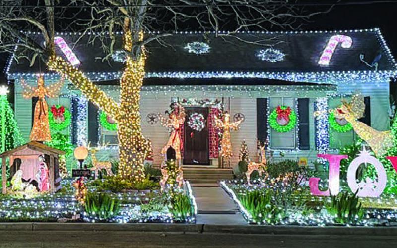 THIRD PLACE RESIDENTIAL – Laddie and Bridget Hrachovy, 215 Upton Ave.