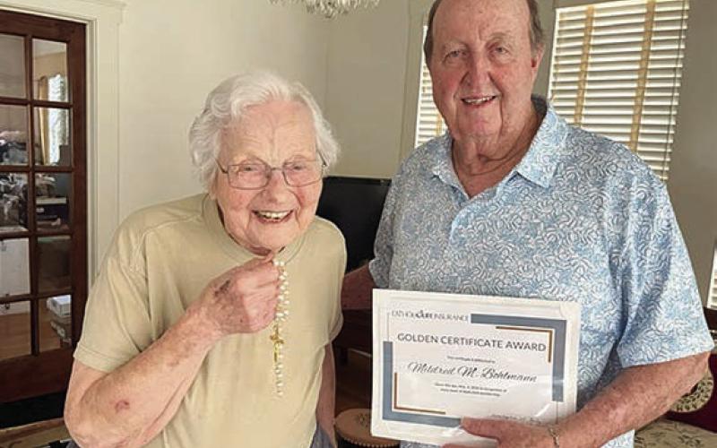 Catholic Life recognizes Bohlmann