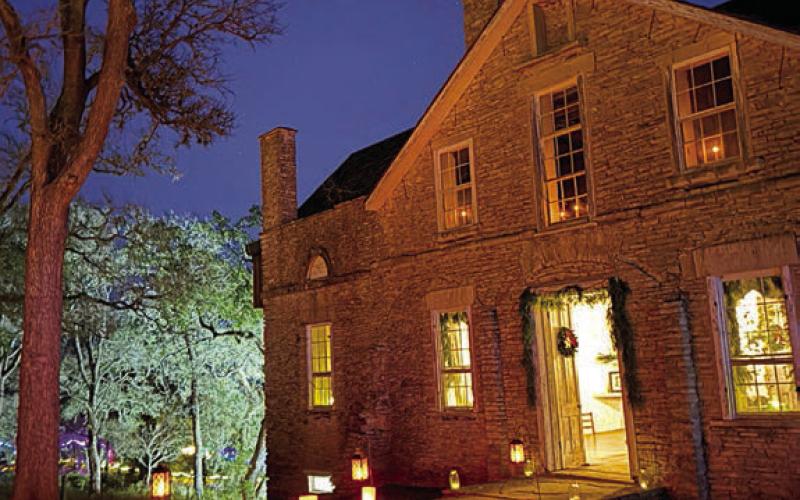 The Kreische house welcomes guests to explore 19th-century German Texan Christmas traditions during Festival Nights at the 30th anniversary Trail of Lights.