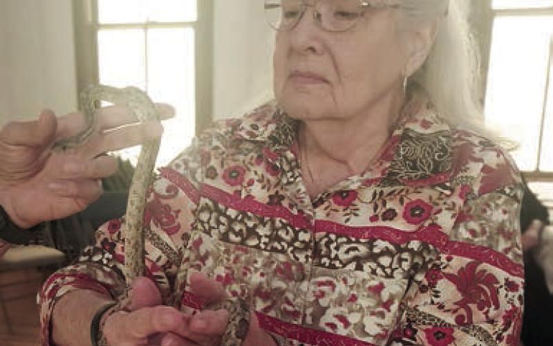 Garden Club has program on snakes