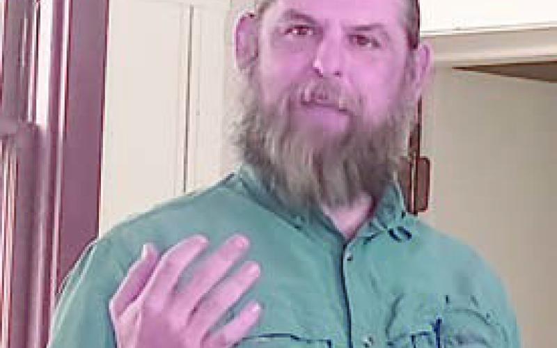 Speaker Andy Behlen talked about “Peppers: Hot and Healthy.”