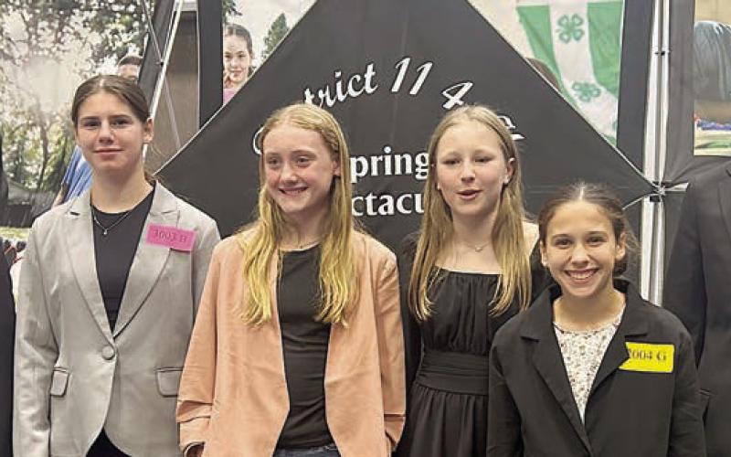 Consumer Decision Making – (from left) Logan Poncik, Makenna Emmel, McKenna Zarosky, Langley Murphy, Emery Fricke and Kaden Raabe.