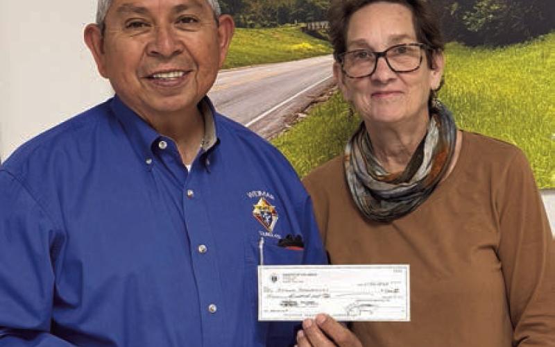 A generous donation