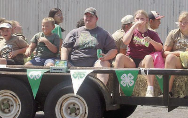 3rd Place Youth Organizational – Schulenburg 4-H. Sticker Photo By Darrell Vyvjala
