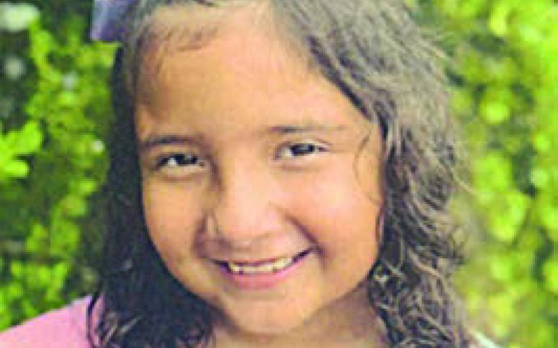 YOUNG MISS - SAPHRIN MANZANO, 8, daughter of Aaron and Wendy Manzano. Sponsor: Oak Grove Veterinary Clinic