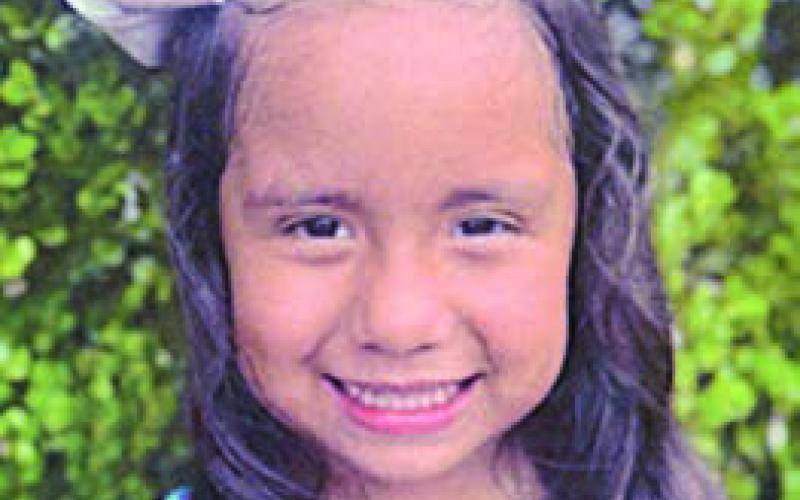 LITTLE MISS - RYLAH MANZANO, 5, daughter of Aaron and Wendy Manzano. Sponsor: Oak Grove Veterinary Clinic