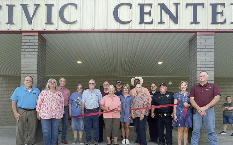 Ribbon cut at remodeled Civic Center