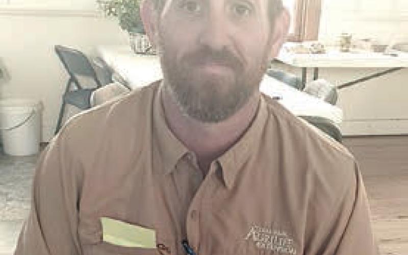 Guest speaker Scott Willey gave a program on pecan production.