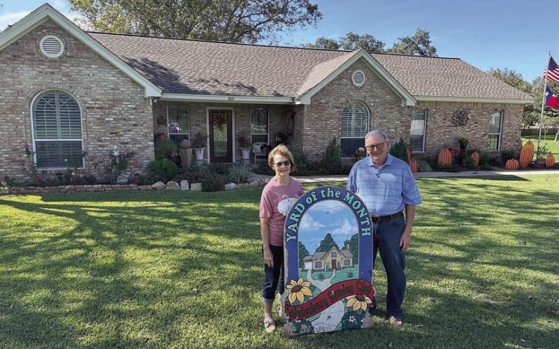 Swartz home chosen as November yard of the month