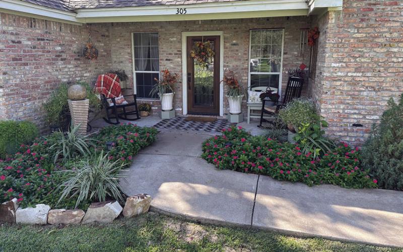 Swartz home chosen as November yard of the month