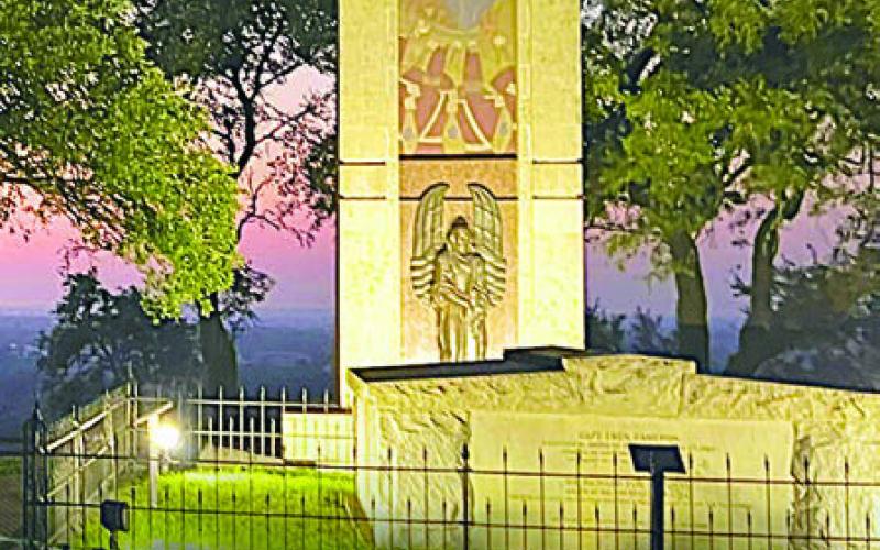 Nigh ttime lantern tours will tell the history of Monument Hill, revealing the stories of the men buried in the tomb.