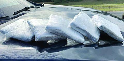 $109,608 CASH in wrapped bundles was seized during a traffic stop on Interstate 10 near Flatonia on Thursday morning, Dec. 14.