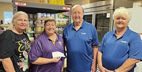 Catholic Life donates to Catholic Daughters