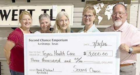 Second Chance donates to Back 2 School Festival