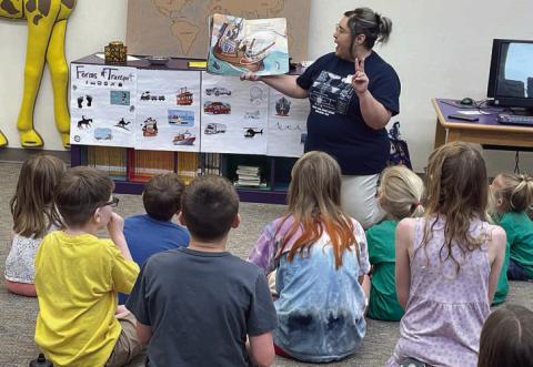 Pirate adventure at the Public Library
