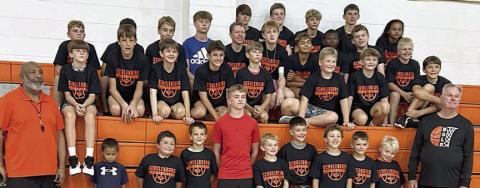 Horn Hoops Camp held