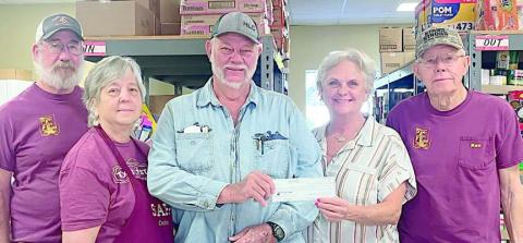 Hermann Sons Life donates to Food Pantry