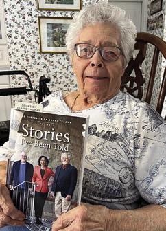 Dolores Vacek, a Schulenburg native, shared a story in the new book about the summer of 1942 when she helped pick cotton after her cousin, Benno Christ, had left for World War II service.