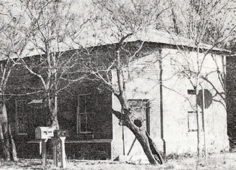 Ellinger State Bank, as pictured in Ellinger, Yesterday and Today by Ruby Martinek – from Fayette Heritage Museum &amp; Archives