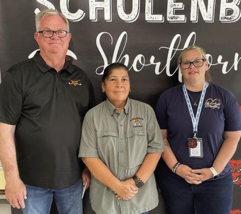 Employees of the month for May at SISD