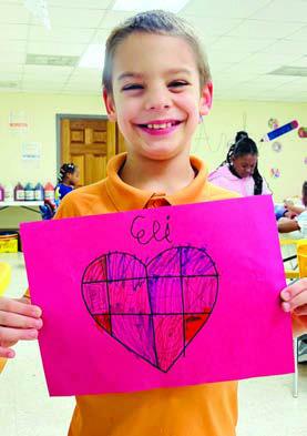 BGC members make Valentine’s cards