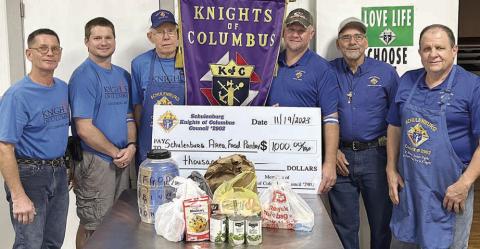 KCs hold food drive for SAFP